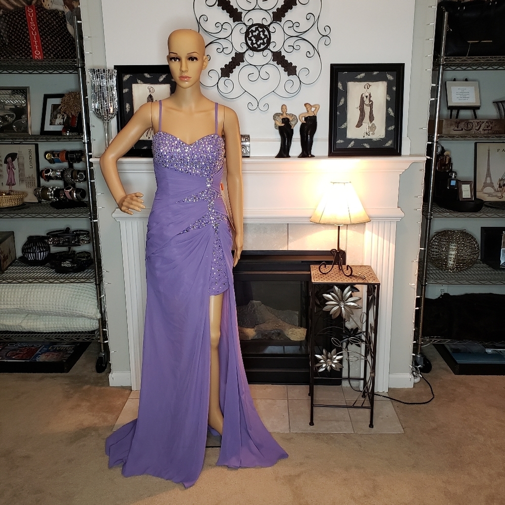 Dream Prom Prom/Pageant/Evening Dress Purple Sz 6
